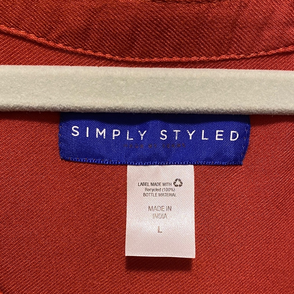 Simply Styled Women's Terracotta Blouse - Picture 2 of 7